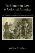 Cover for The Common Law in Colonial America