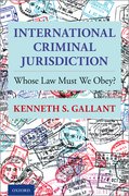 Cover for International Criminal Jurisdiction