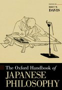 Cover for The Oxford Handbook of Japanese Philosophy