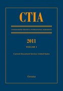 Cover for CTIA: Consolidated Treaties & International Agreements 2011 Vol 1