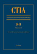 Cover for CTIA: Consolidated Treaties & International Agreements 2011 Volume 3