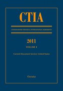 Cover for CTIA: Consolidated Treaties & International Agreements 2011 Volume 4