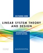 Cover for Linear System Theory and Design