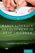 Cover for Early Literacy Development in Deaf Children