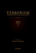 Cover for TERRORISM: INTERNATIONAL CASE LAW REPORTER 2011