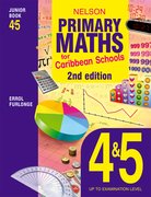 Cover for Nelson Primary Maths for Caribbean Schools Junior Book 4&5 2nd Edition