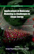Cover for Applications of Molecular Modeling to Challenges in Clean Energy