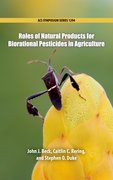 Cover for Roles of Natural Products for Biorational Pesticides in Agricultuure