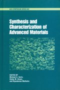 Cover for Synthesis and Characterization of Advanced Materials