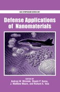 Cover for Defense Applications of Nanomaterials