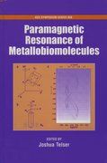 Cover for Paramagnetic Resonance of Metallobiomolecules