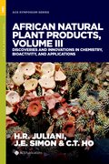 Cover for African Natural Plant Products, Volume III - 9780841298767