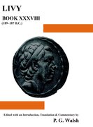 Cover for Livy: Book XXXVIII (189-187 B.C.)