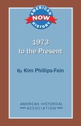 Cover for 1973 to the Present
