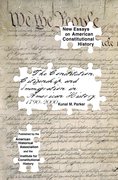 Cover for The Constitution, Citizenship, and Immigration in American History, 1790 to 2000