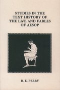 Cover for Studies in the Text History Of the Life and Fables Of Aesop