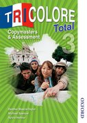 Cover for Tricolore Total 3 Copymasters and Assessment