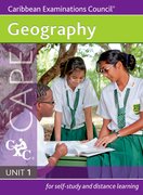 Cover for Geography CAPE Unit 1 A Caribbean Examinations Council Study Guide