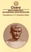 Cover for Back From Exile: Six Speeches Upon His Return