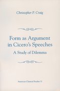 Cover for Form As Argument in Cicero