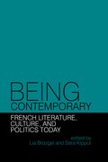 Cover for Being Contemporary