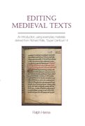 Cover for Editing Medieval Texts