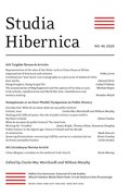 Cover for Studia Hibernica Vol. 46