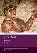 Cover for Juvenal: Satires Book V