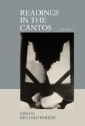 Cover for Readings in the Cantos: Volume I