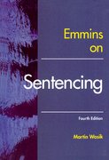 Cover for Emmins on Sentencing