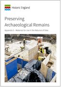 Cover for Preserving Archaeological Remains