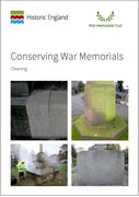 Cover for Conserving War Memorials