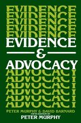 Cover for Evidence and Advocacy