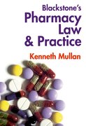 Cover for Pharmacy Law and Practice
