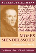 Cover for Moses Mendelssohn