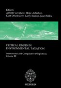 Cover for Critical Issues in Environmental Taxation