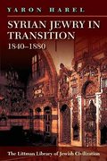 Cover for Syrian Jewry in Transition, 1840-1880