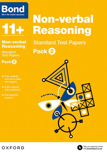 Bond 11+: Non-verbal Reasoning: Standard Test Papers: Ready for the 2024 exam