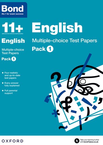 Bond 11+: English: Multiple-choice Test Papers: For 11+ GL assessment and Entrance Exams