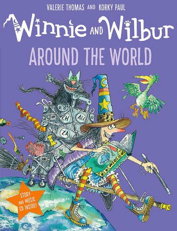 Winnie and Wilbur: Around the World PB  CD