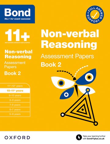 Bond 11+ Non-verbal Reasoning Assessment Papers 10-11 Years Book 2: For 11+ GL assessment and Entrance Exams
