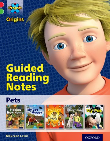 Project X Origins: Red Book Band, Oxford Level 2: Pets: Guided reading notes