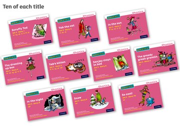 Read Write Inc. Phonics: Pink Set 3 Core Storybooks (Pack of 100)