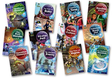 Project X <i>Alien Adventures</i>: Grey Book Band, Oxford Levels 12-14: Grey Book Band Mixed Pack of 12