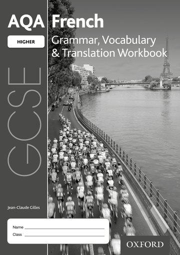 AQA GCSE French Higher Grammar, Vocabulary  Translation Workbook (Pack of 8)