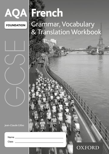 AQA GCSE French Foundation Grammar, Vocabulary  Translation Workbook (Pack of 8)