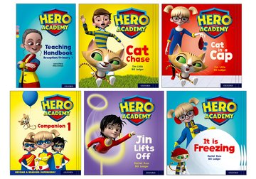 Hero Academy: Oxford Levels 1-3, Lilac-Yellow Book Bands: Easy Buy Pack Reception/Primary 1