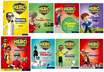 Hero Academy: Oxford Levels 7-12, Turquoise-Lime+ Book Bands: Easy Buy Pack Year 2/Primary 3
