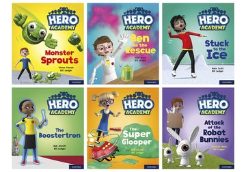 Hero Academy: Oxford Level 5, Green Book Band: Mixed pack