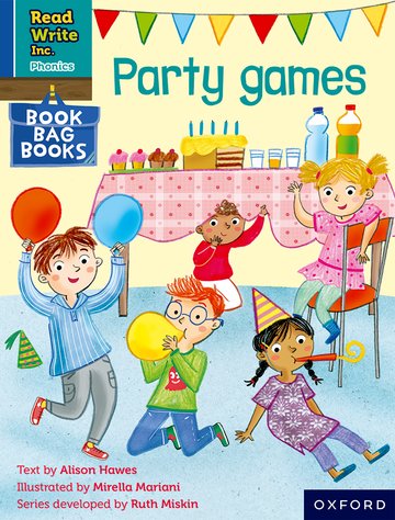 Read Write Inc. Phonics: Party games (Blue Set 6 Book Bag Book 7)